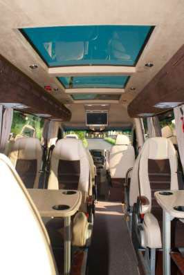 Bus, Mercedes-Benz, VIP Sprinter 519 CDI, innenansicht, panoramadach